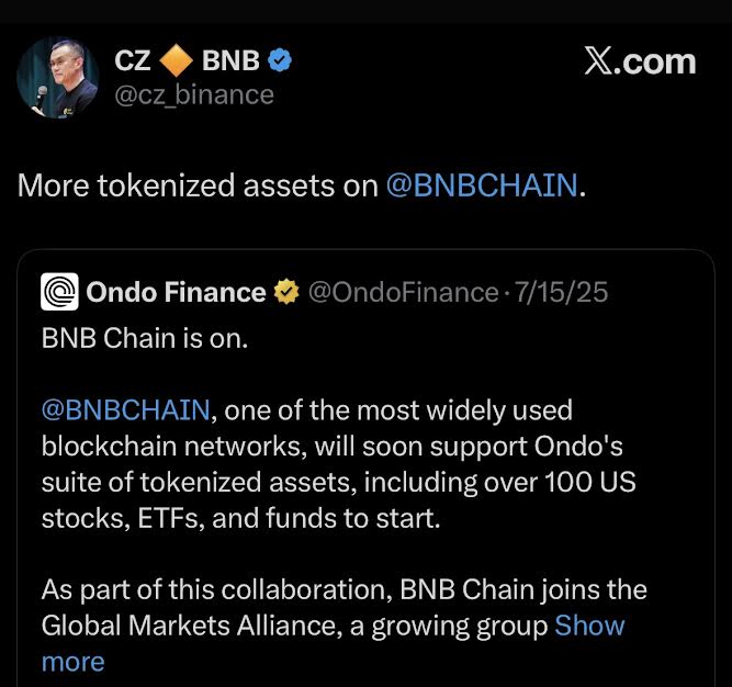 CZ Binance
