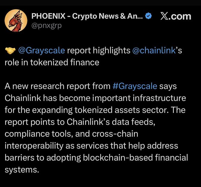 Grayscale discusses Chainlink
